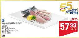 Metro Regenbogenforellen Filet Angebot