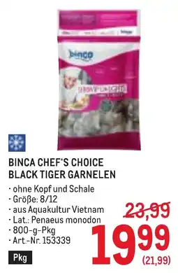 Metro Binca Chef's Choice Black Tiger Garnelen Angebot