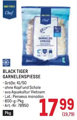 Metro Black Tiger Garnelenspiesse Angebot