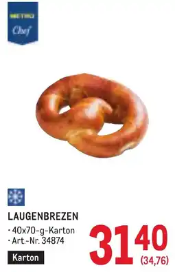 Metro Metro Chef Laugenbrezen Angebot