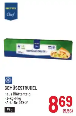 Metro Metro Chef Gemüsestrudel Angebot