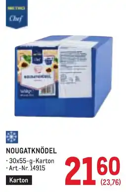 Metro NOUGATKNÖDEL Angebot