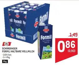 Metro Schärdinger Formil haltbare Vollmilch Angebot