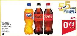 Metro Coca Cola, Fanta, Sprite od. Mezzo-Mix Angebot