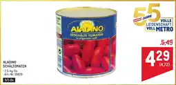 Metro Aladino Schältomaten Angebot