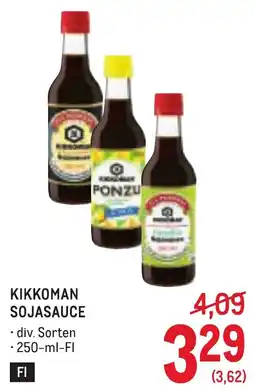 Metro Kikkoman Sojasauce Angebot