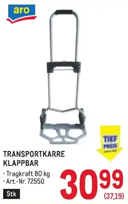 Metro aro Transportkarre Klappbar Angebot