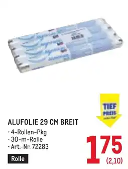 Metro Alufolie 29 cm breit Angebot