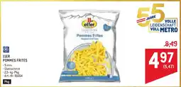 Metro 11ER POMMES FRITES Angebot