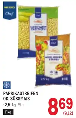 Metro Mettro Chef Paprikastreifen od. Süßmais Angebot