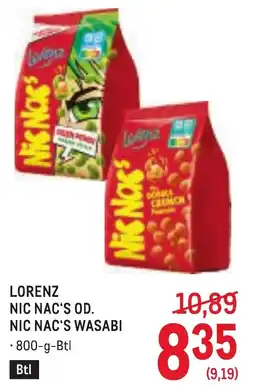 Metro Lorenz Nic Nac's Od. Nic Nac's Wasabi Angebot