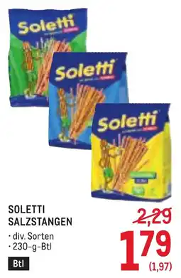 Metro Soletti Salzstangen Angebot