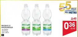 Metro WaldQuelle Mineralwasser Angebot
