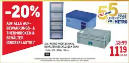 Metro Metro Professional Behälter geschlossen grau Angebot