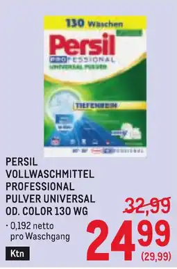 Metro Persil Vollwaschmittel Professional Pulver Universal Angebot