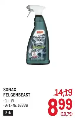 Metro Sonax Felgenbeast Angebot