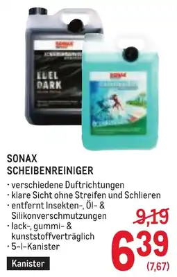 Metro Sonax Scheibenreiniger Angebot