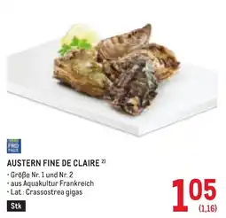 Metro Austern Fine de Claire Angebot
