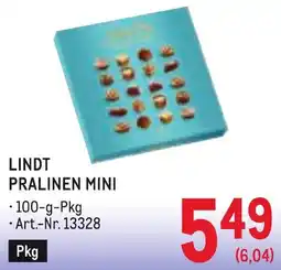Metro Lindt Pralinen Mini Angebot