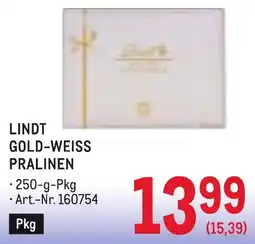 Metro Lindt Gold-Weiss Pralinen Angebot