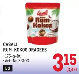 Metro Casali Rum-Kokos Dragees Angebot