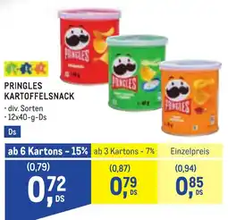 Metro Pringles Kartoffelsnack Angebot