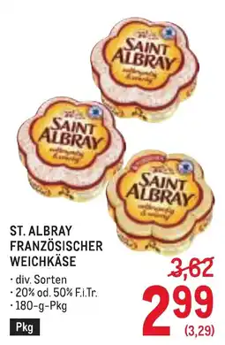 Metro Saint Albray Französischer Weichkäse Angebot