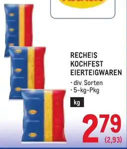 Metro Recheis Kochfest Eierteigwaren Angebot