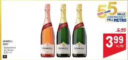Metro Henkell Sekt Angebot