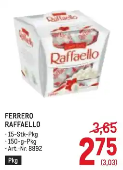 Metro Ferrero Raffaello Angebot
