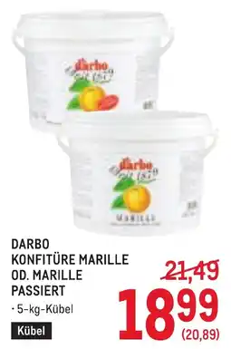 Metro Darbo Konfitüre Marille od. Marille Passiert Angebot