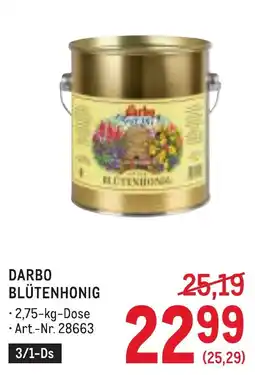 Metro Darbo Blütenhonig Angebot