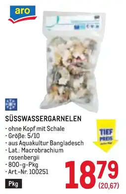 Metro aro Süsswassergarnelen Angebot