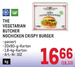 Metro The Vegetarian Butcher NoChicken Crispy Burger Angebot