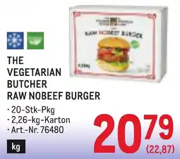 Metro The Vegetarian Butcher Raw Nobeef Burger Angebot