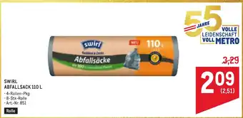 Metro Swirl Abfallsäcke Angebot