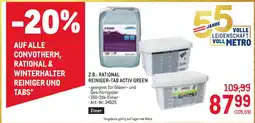 Metro Rational Reiniger-Tab Activ Green Angebot