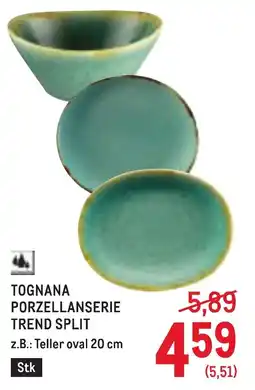 Metro Tognana Porzellanserie Trend Split Angebot