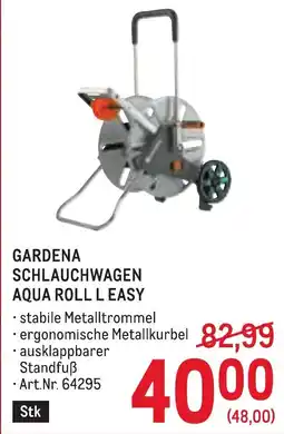 Metro Gardena Schlauchwagen Aqua Roll L Easy Angebot