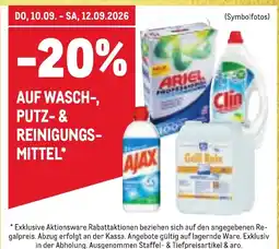 Metro Wasch-, Putz- & Reinigungsmittel Angebot
