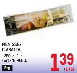 Metro Menissez Ciabatta Angebot