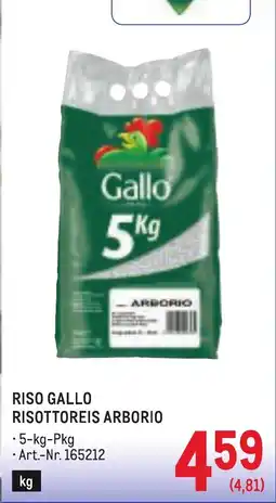 Metro Riso Gallo Risottoreis Arborio Angebot