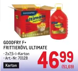 Metro Goodfry F+ Frittierölv Ultimate Angebot