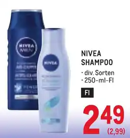 Metro NIVEA SHAMPOO Angebot