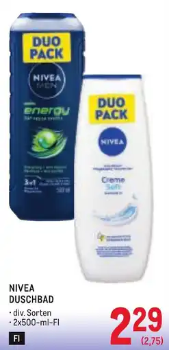 Metro Nivea duschbad Angebot