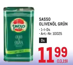 Metro Sasso Olivenöl Grün Angebot