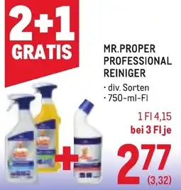 Metro Mr. Proper Professional Reiniger Angebot