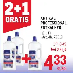 Metro Antikal Professional Entkalker Angebot