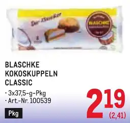 Metro Blaschke Kokoskuppeln Classic Angebot