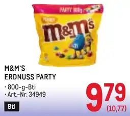 Metro M&M'S ERDNUSS PARTY Angebot